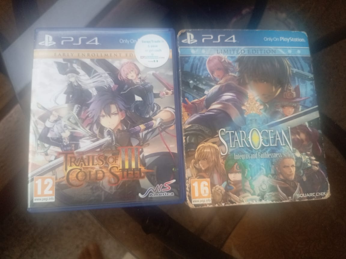 Trails of Cold Steel 3 + Star Ocean Faithlessness
